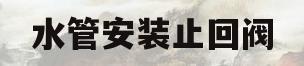 水管安装止回阀(水管安装止回阀有什么作用)