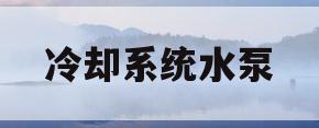 冷却系统水泵(冷却系统水泵故障现象)
