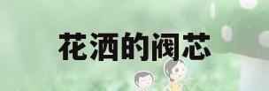 花洒的阀芯(花洒的阀芯坏了什么样)