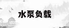 水泵负载(水泵负载电流大什么原因)