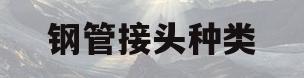 钢管接头种类(钢管接头种类图片)