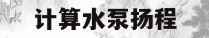 计算水泵扬程(计算水泵扬程考虑富裕量)