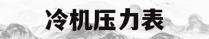 冷机压力表(冷压机压力表怎么看)