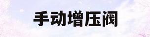 手动增压阀(手动增压阀门)