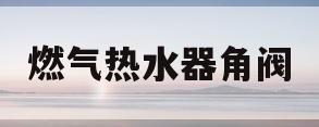 燃气热水器角阀(燃气热水器角阀和球阀的区别)