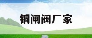 铜闸阀厂家(铜闸阀品牌大全)