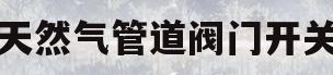 天然气管道阀门开关(天然气管道阀门开关拧不动)